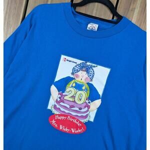 Mrs Wishy Washy Mcgraw Hill Vintage 90s School Book English Teacher T-shirt XL